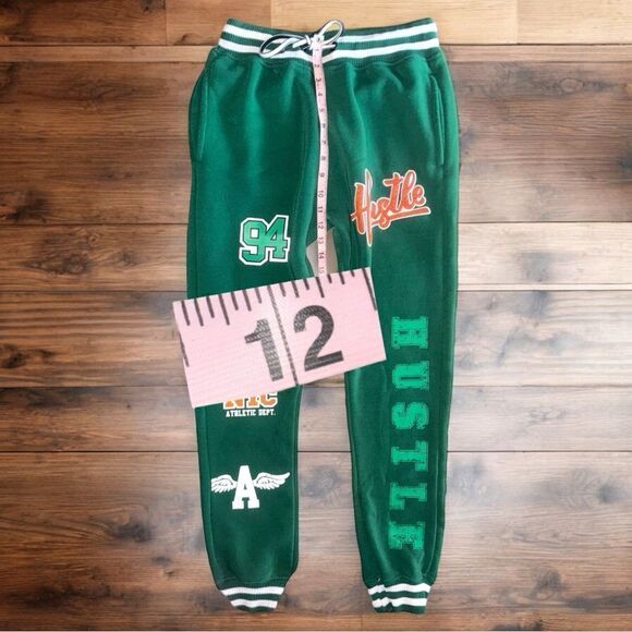 Public Supply Athletic wear l Green Hustle Sweatpants l Drawstring l M l EUC - Picture 7 of 15